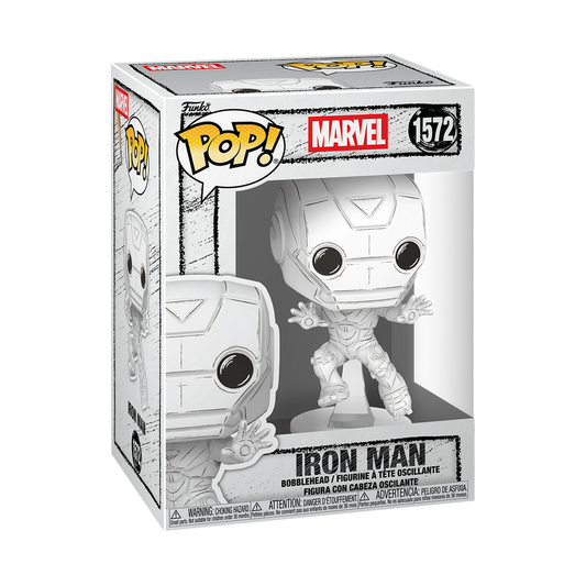 Funko Pop! Iron Man Sketched #1572 Marvel Vinyl Figure