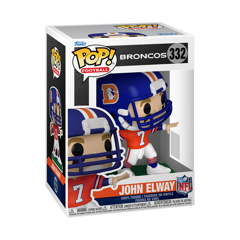 Funko Pop! Football - John Elway 332 - Broncos Vinyl Figure