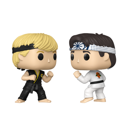 Funko Pop! Movies - Johnny & Daniel 2 Pack - The Karate Kid Vinyl Figures