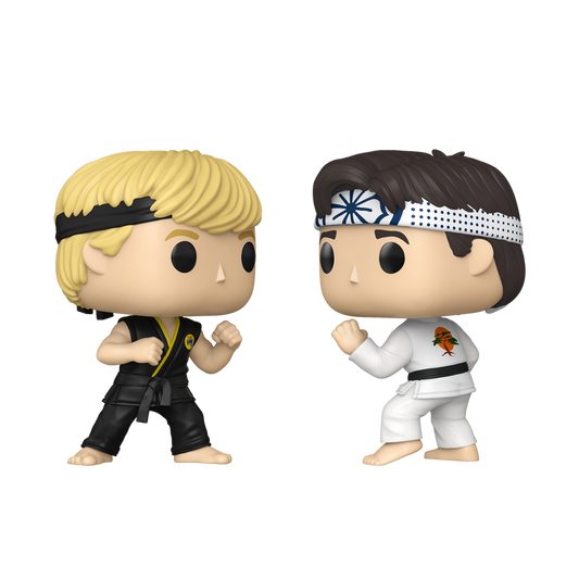 Funko Pop! Movies - Johnny & Daniel 2 Pack - The Karate Kid Vinyl Figures