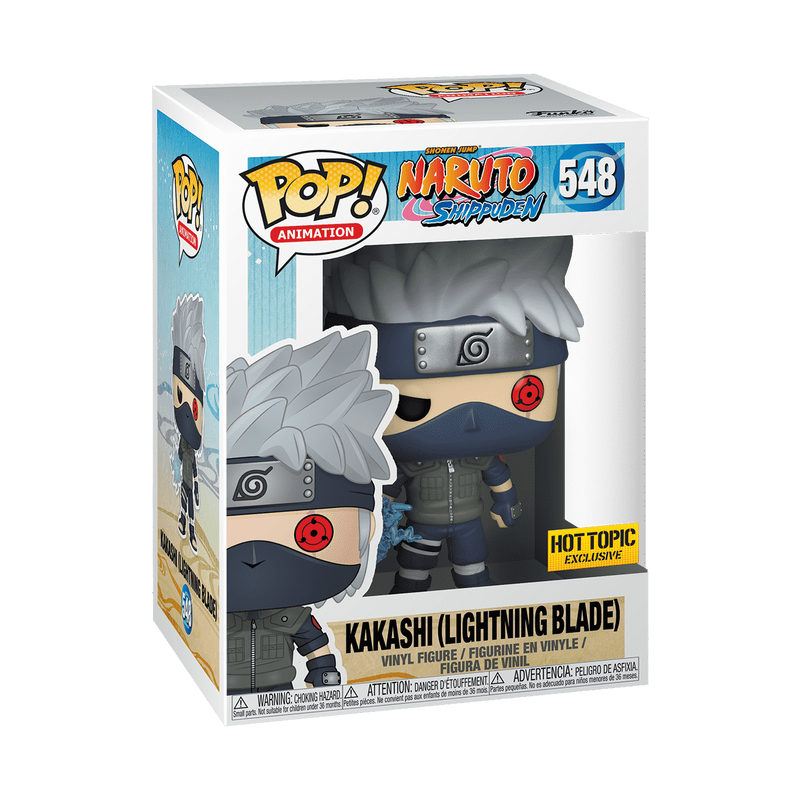 Funko Pop! Animation - Kakashi (Lightning Blade) 548 - Naruto Shippuden [Hot Topic] Vinyl Figure