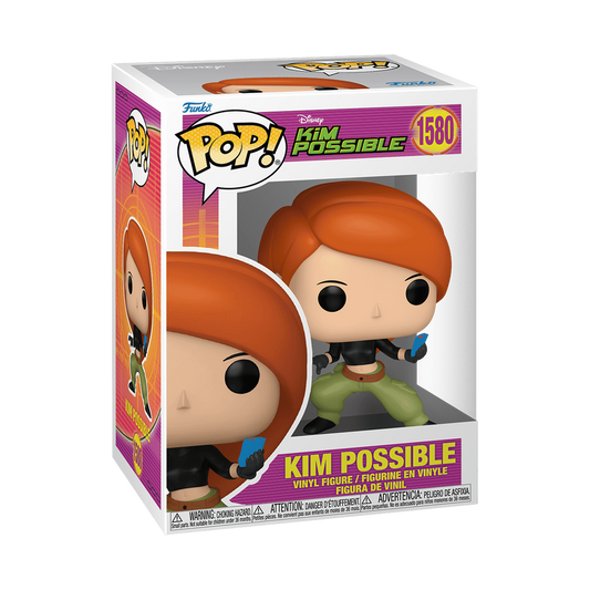Funko Pop! Disney - Kim Possible 1580 - Kim Possible Vinyl Figure