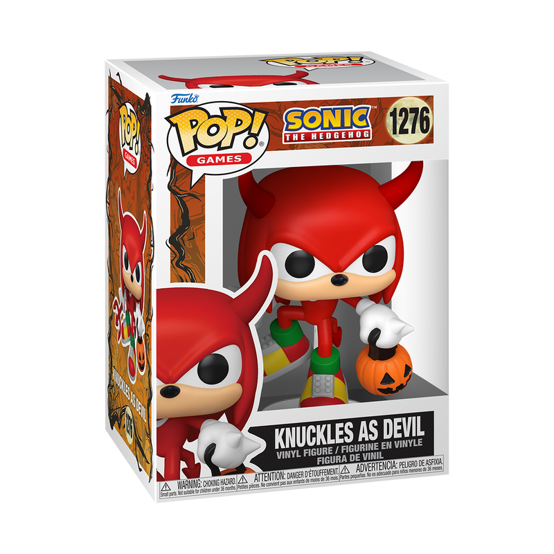 Funko Pop! Games - Knuckles As Devil 1276 - Sonic The Hedgehog Vinyl Figure