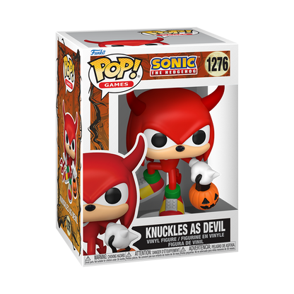 Funko Pop! Games - Knuckles As Devil 1276 - Sonic The Hedgehog Vinyl Figure