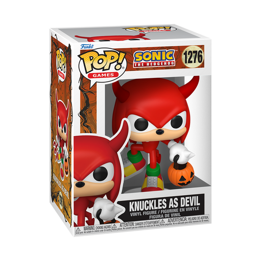 Funko Pop! Games - Knuckles As Devil 1276 - Sonic The Hedgehog Vinyl Figure