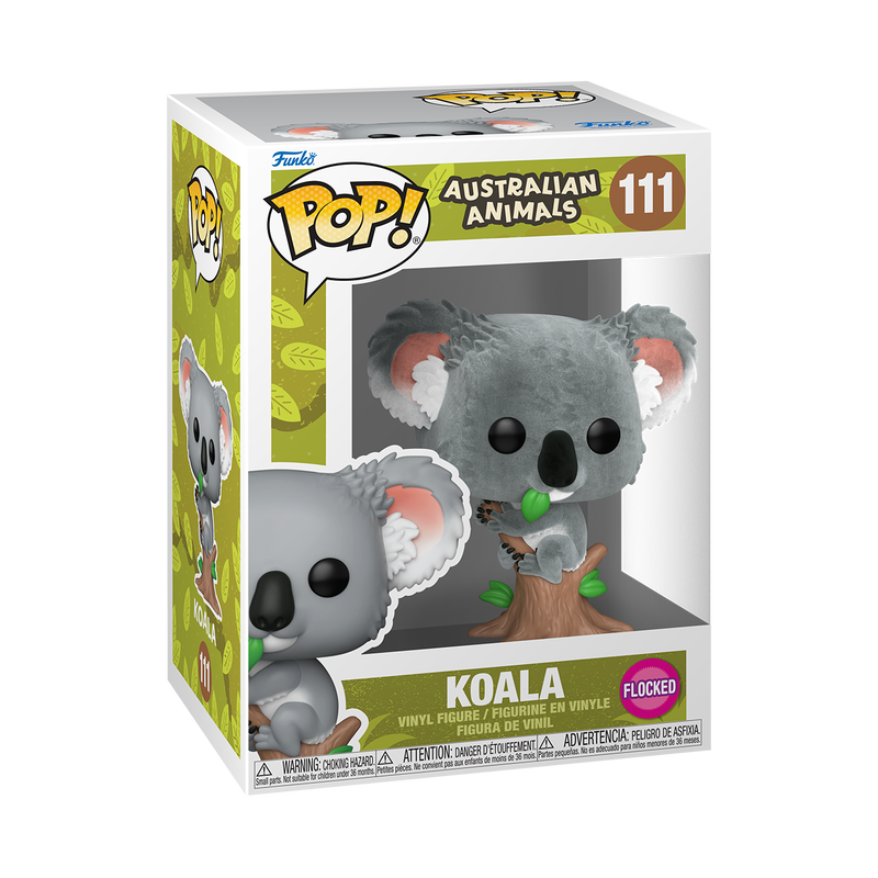 Funko Pop! - Koala 111 - Australian Animals [Flocked] Vinyl Figure