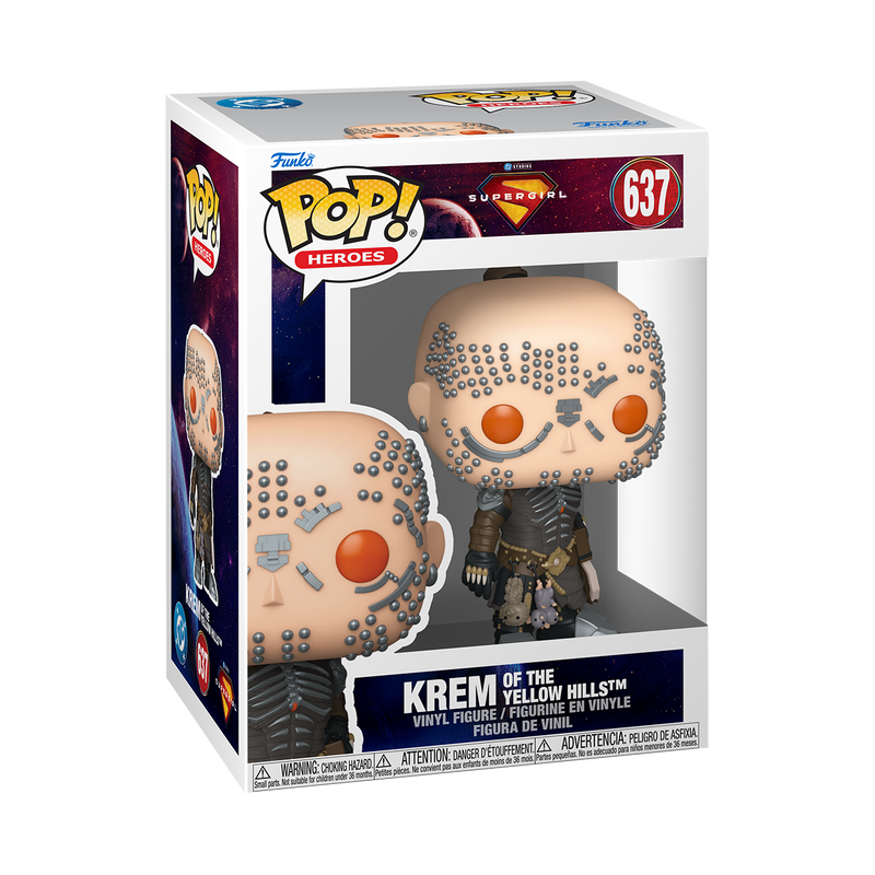 Funko Pop! Heroes - Krem Of The Yellow Skulls 637 - Supergirl Vinyl FIgure