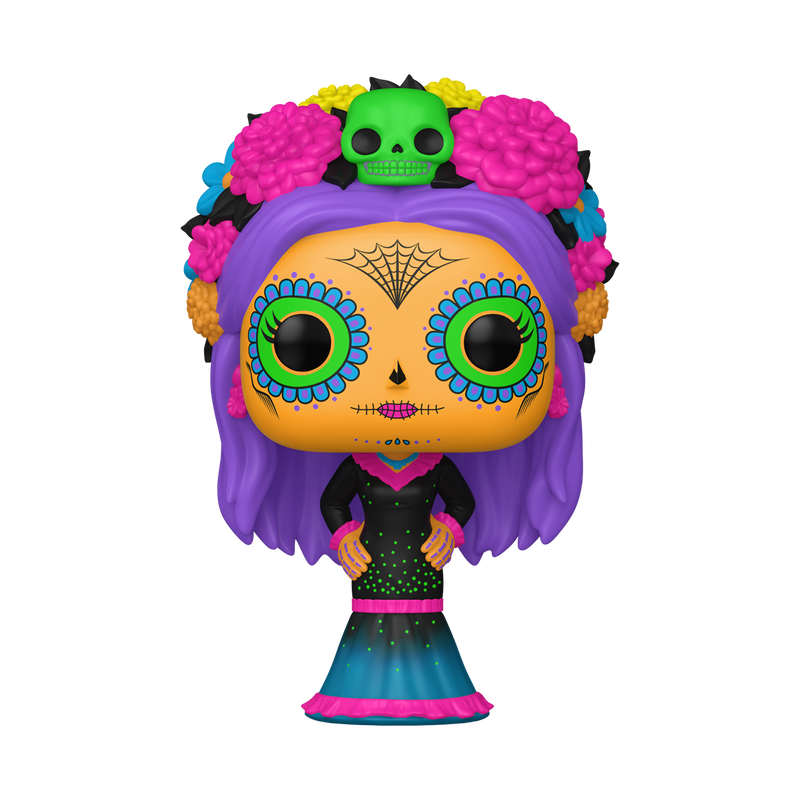 Funko Pop! Icons - La Catrina (Azul) 101 - Dia De Los Muertos [Black Light, Alliance]