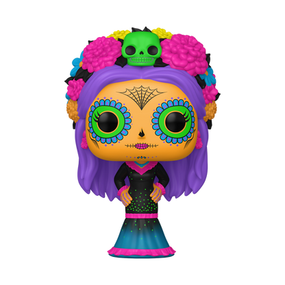 Funko Pop! Icons - La Catrina (Azul) 101 - Dia De Los Muertos [Black Light, Alliance]