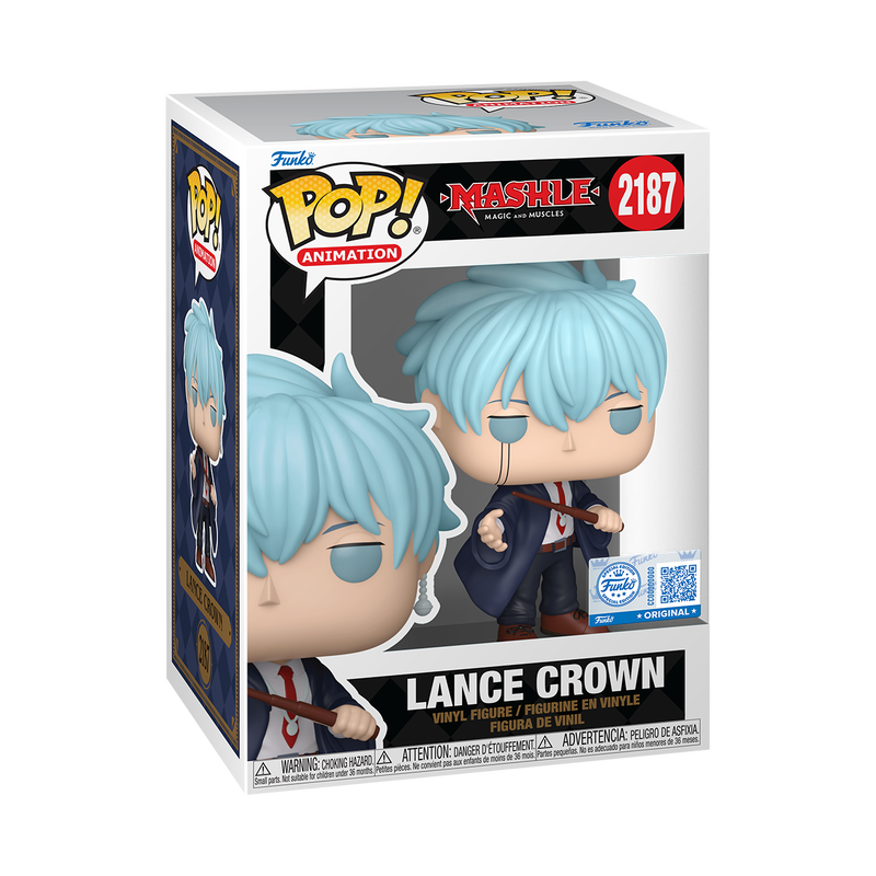 Funko Pop! Animation - Lance Crown 2187 - Mashle [Funko.com] Vinyl Figure