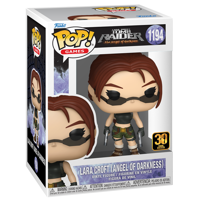 Funko Pop! Games - Lara Croft (Angel of Darkness) - Tomb Raider: Angel of Darkness Vinyl Figure