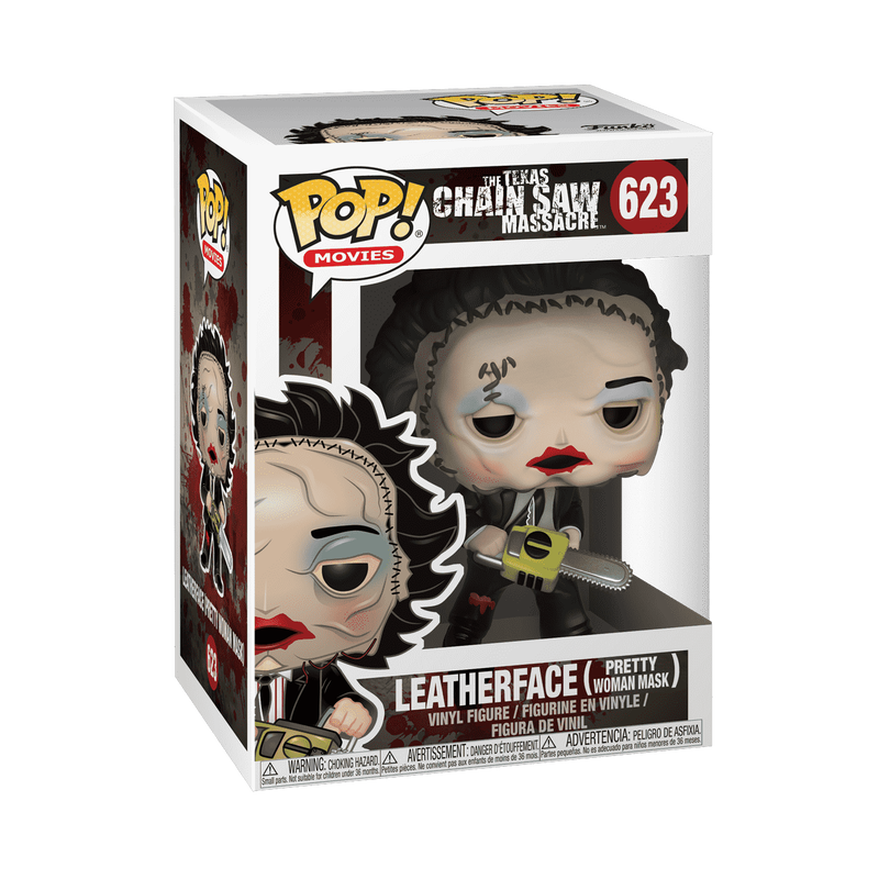 Funko Pop! Movies The Texas Chainsaw Massacre Leatherface (Pretty Woman Mask)(Hot Topic) #623 w/Pop Protector