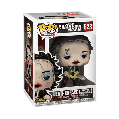 Funko Pop! Movies The Texas Chainsaw Massacre Leatherface (Pretty Woman Mask)(Hot Topic) #623 w/Pop Protector