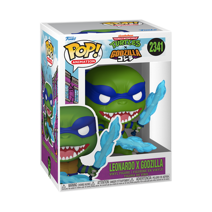 Funko Pop! Leonardo X Godzilla 2341 - TMNT Turtles Vs Godzilla