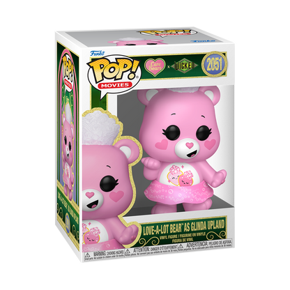Funko Pop! Movies - Love-A-Lot Bear as Glinda Upland 2051 - Care Bears x Wicked Vinyl Figure