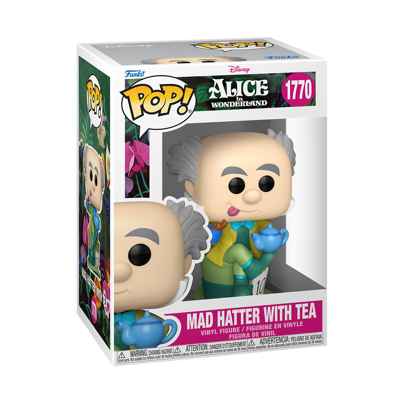 Funko Pop! Mad Hatter With Tea 1770 - Alice In Wonderland Vinyl Figure