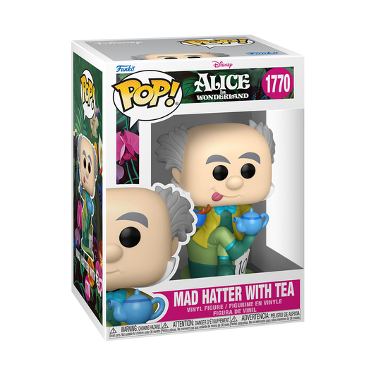Funko Pop! Mad Hatter With Tea 1770 - Alice In Wonderland Vinyl Figure