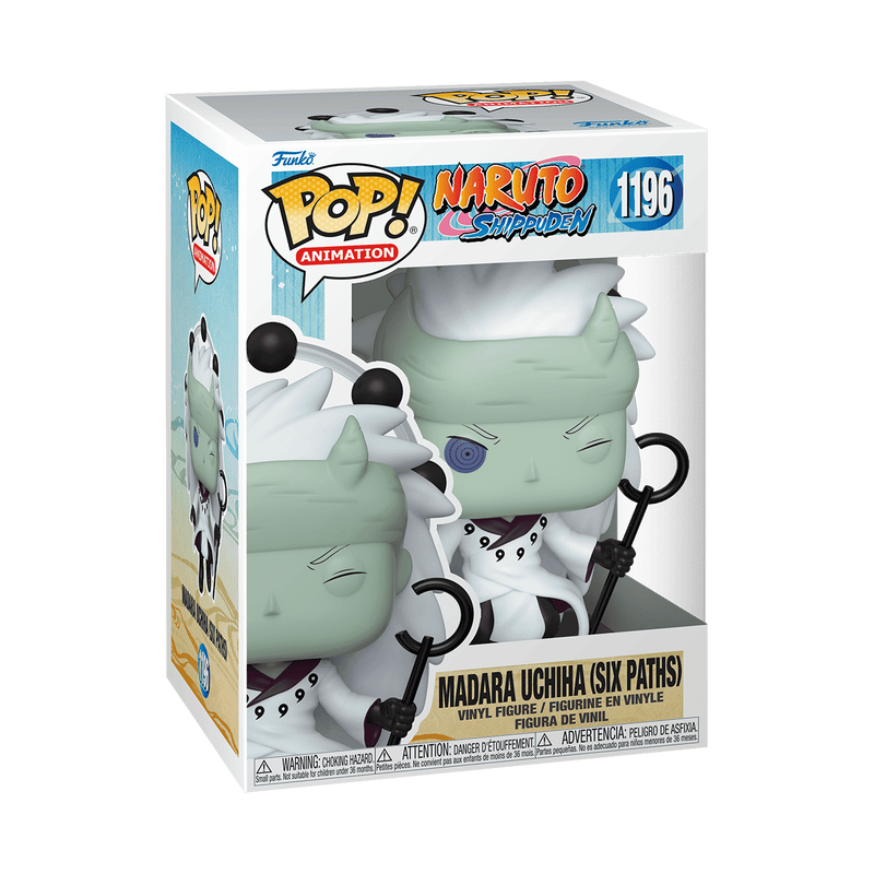 Funko Pop! Animation - Madara Uchiha (Six Paths) 1196 - Naruto Shippuden Vinyl Figure