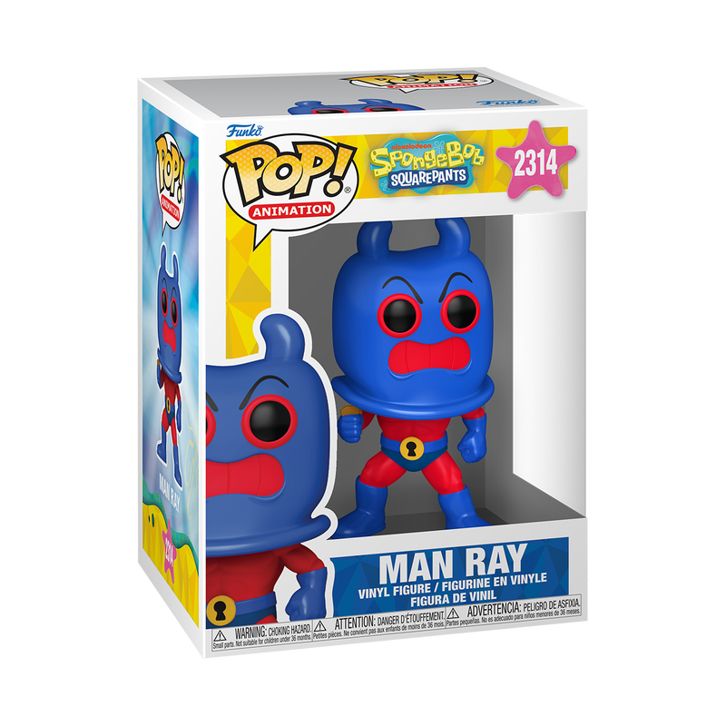 Funko Pop! Animation - Man Ray 2314 - Spongebob Squarepants Vinyl Figure