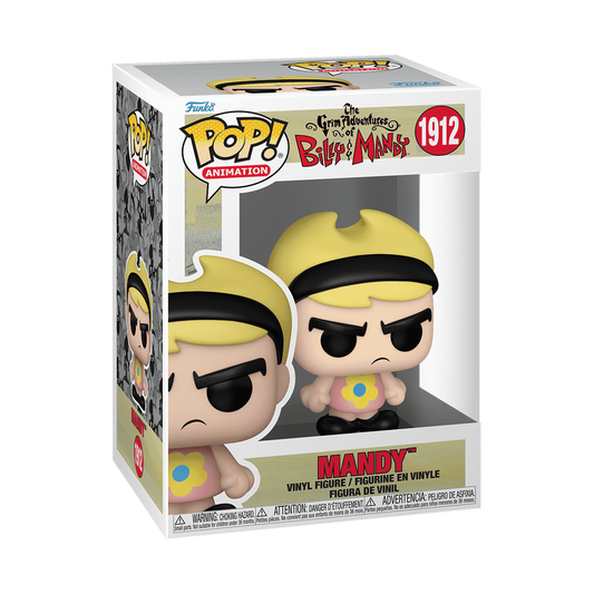 Funko Pop! Animation - Mandy #1912 - The Grim Adventures of Bill & Mandy