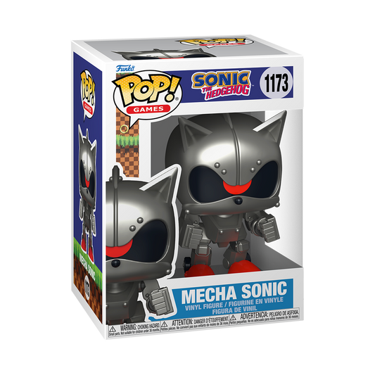 Funko Pop! Games - Mecha Sonic 1173 - Sonic The Hedgehog Vinyl Figure