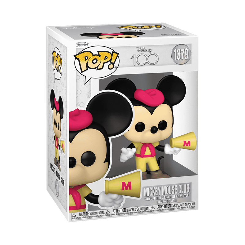 Funko Pop! Disney - Mickey Mouse Club 1379 - Disney 100 Vinyl Figure