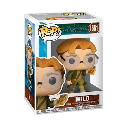 Funko Pop! Milo #1661 - Atlantis The Lost Empire - Vinyl Figure