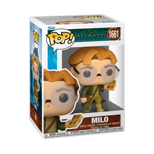 Funko Pop! Milo #1661 - Atlantis The Lost Empire - Vinyl Figure