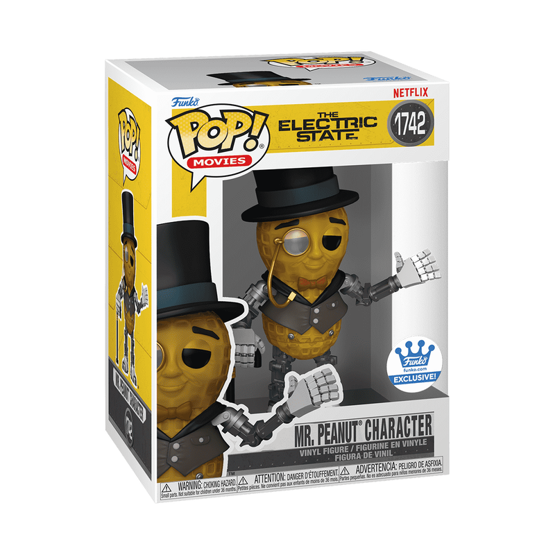 Funko Pop! Movies - Mr. Peanut Character 1742 - The Electric Company [Funko.com] Vinyl Figure