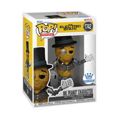 Funko Pop! Movies - Mr. Peanut Character 1742 - The Electric Company [Funko.com] Vinyl Figure
