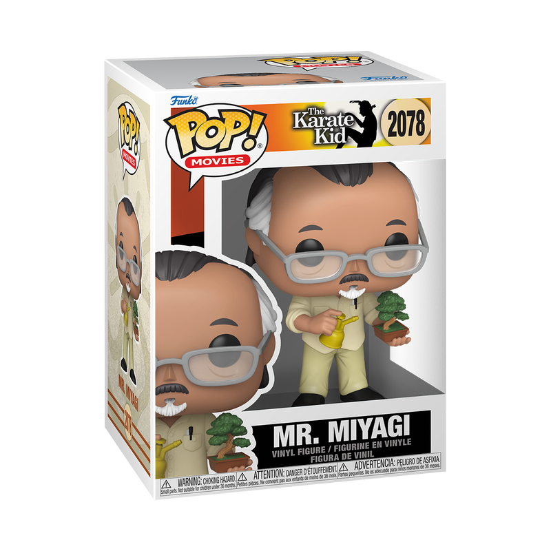 Funko Pop! Movies - Mr. Miyagi 2078 - The Karate Kid Vinyl Figure