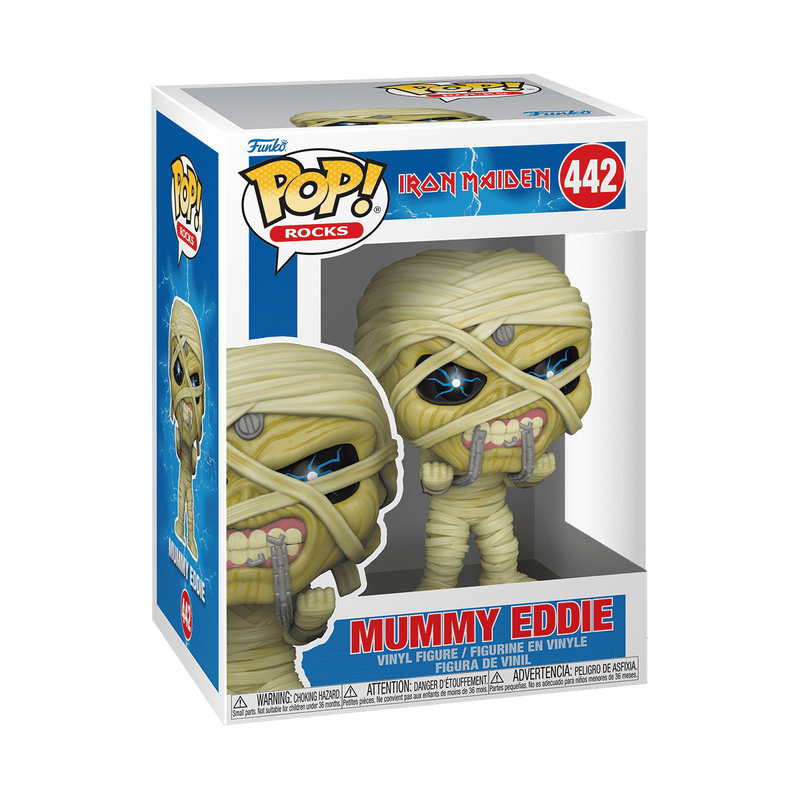 Funko Pop! Rocks - Mummy Eddie 442 - Iron Maiden Vinyl Figure