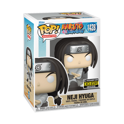 Funko Pop! Animation - Neji Hyuga 1428 - Naruto Shippuden [Entertainment Earth] Vinyl Figure
