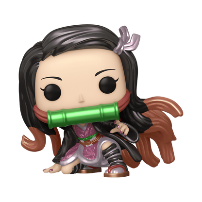 Funko Pop! Animation - Nezuko Kamado 868 - Demon Slayer [L.A. Comic Con] Vinyl Figure