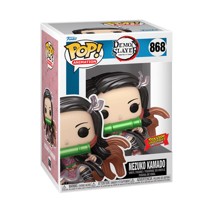 Funko Pop! Animation - Nezuko Kamado 868 - Demon Slayer [L.A. Comic Con] Vinyl Figure