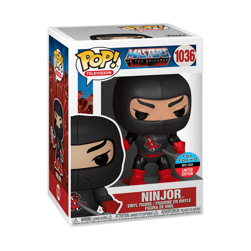Funko Pop! Television - Ninjor 1036 - Masters of the Universe [Toy Tokyo NYCC 2020] Vinyl Figure