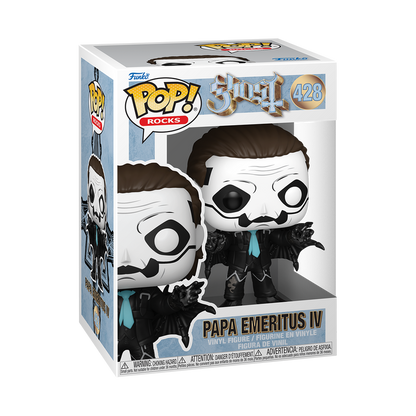 Funko Pop! Rocks - Papa Emeritus IV 428 - Ghost Vinyl Figure