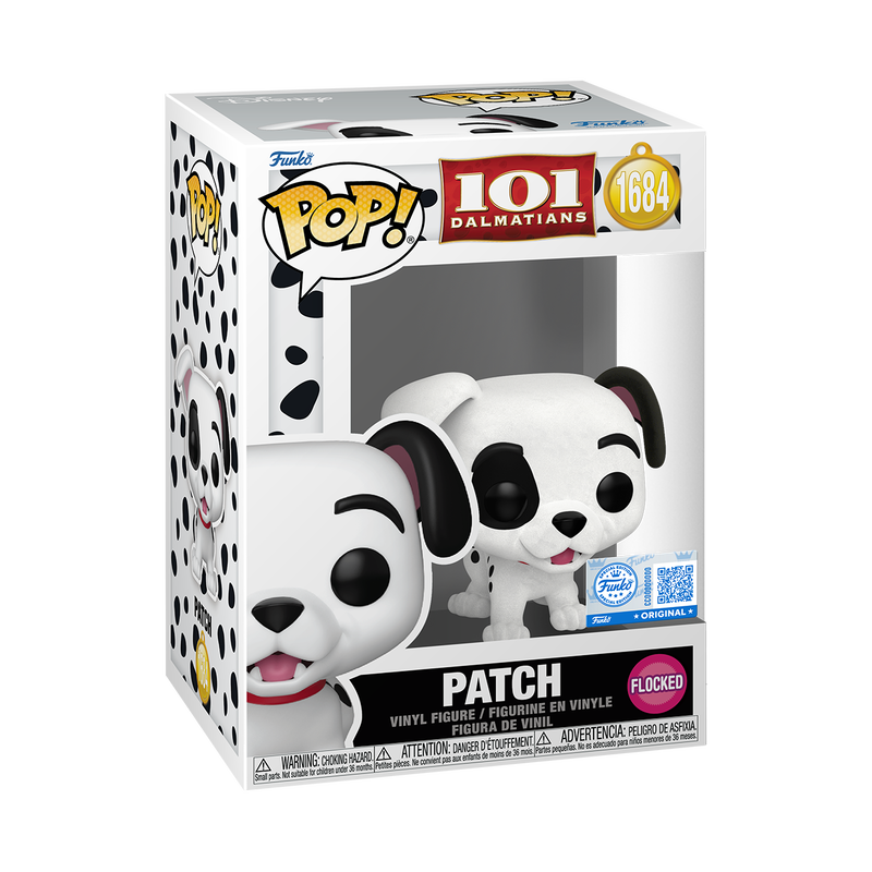 Funko Pop! Disney - Patch 1684 - 101 Dalmatians [Box Lunch] Vinyl Figure