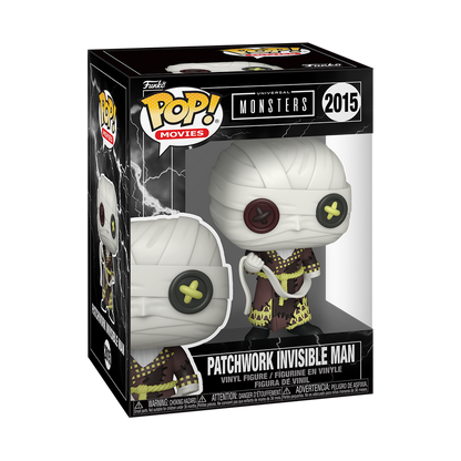 Funko Pop! Movies - Patchwork Invisible Man 2015 - Universal Monsters Vinyl Figure