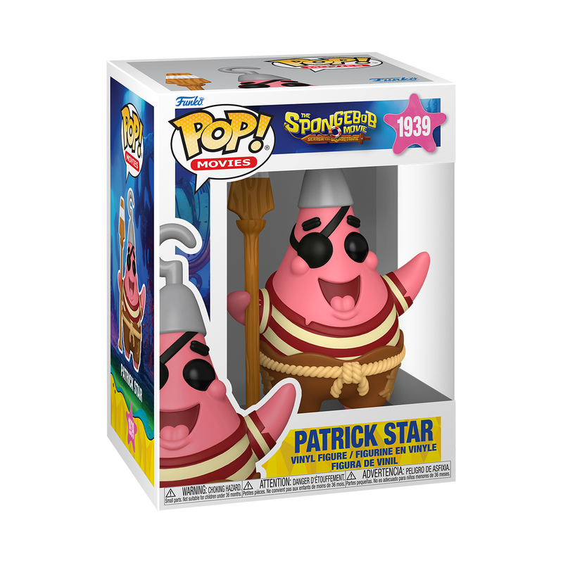 Funko Pop! Movies - Patrick Star 1939 - The Spongebob Movie: Search For Squarepants Vinyl Figure