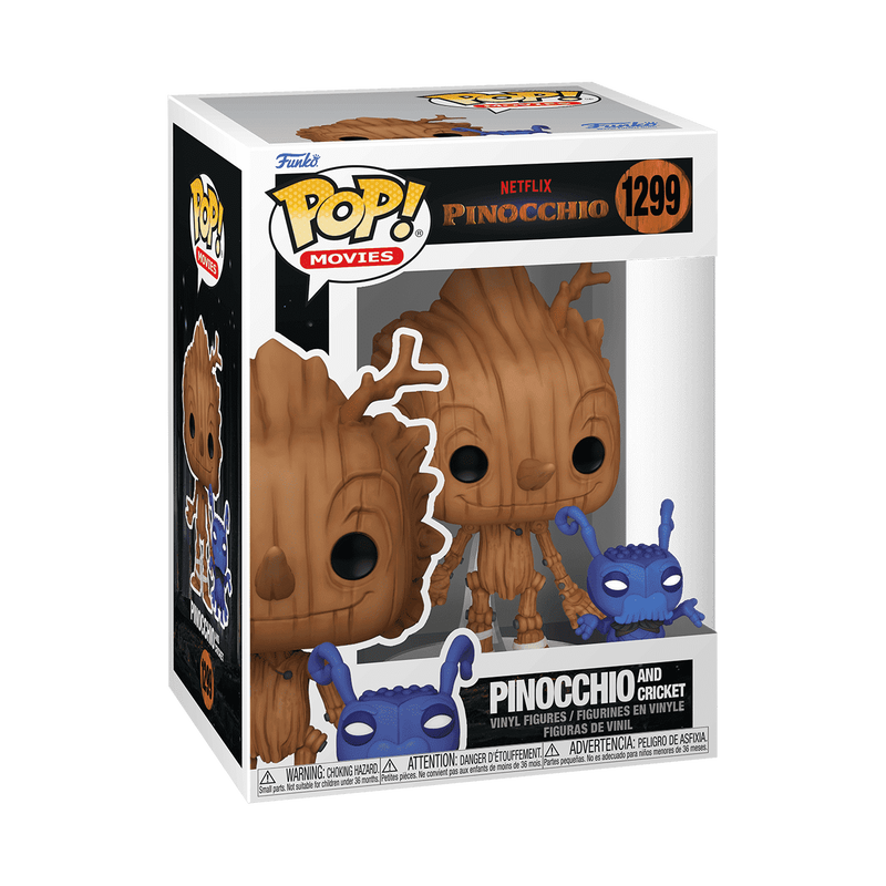 Funko Pop! Movies - Pinocchio and Cricket 1299 - Pinocchio Vinyl Figure