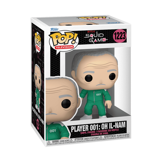 Funko Pop! Television - Player 001: Oh Il-Nam - Squid Game 1223 Vinyl Figure