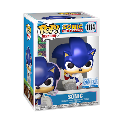 Funko Pop! Plus - Sonic 1114 - Sonic The Hedgehog [Entertainment Earth] Vinyl Figure