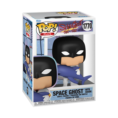 Funko Pop! Plus - Space Ghost with Shark 1770 - Space Ghost: Coast to Coast Vinyl Figure