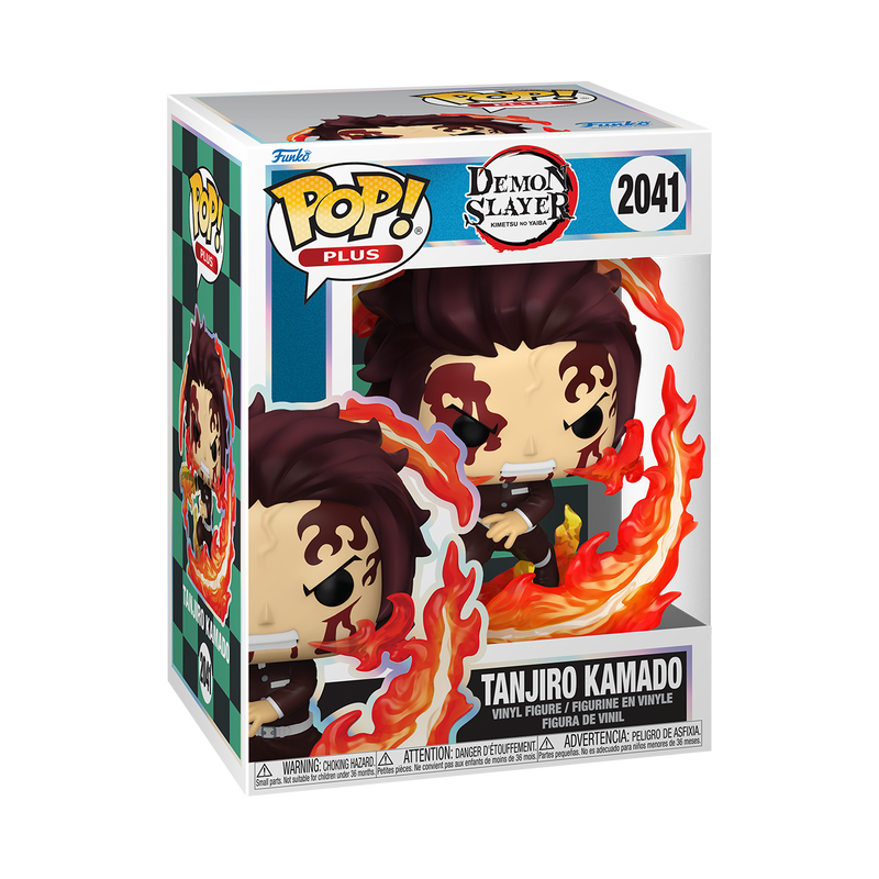 Funko Pop! Plus - Tanjiro Kamado 2041 - Demon Slayer Vinyl Figure