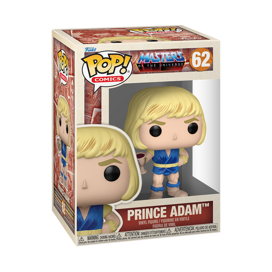 Funko Pop! Comics - Prince Adam 62 - Masters of the Universe Vinyl Figure