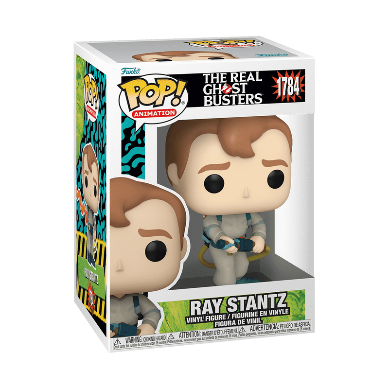 Funko Pop! Animation - Ray Stantz 1784 - The Real Ghostbusters Vinyl Figure