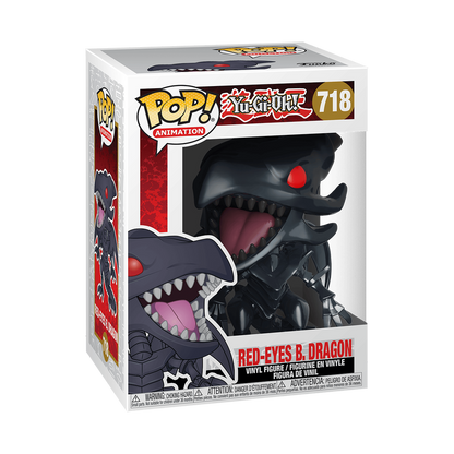 Funko Pop! Animation - Red-Eyes B. Dragon 718 - Yu-Gi-Oh! Vinyl Figure