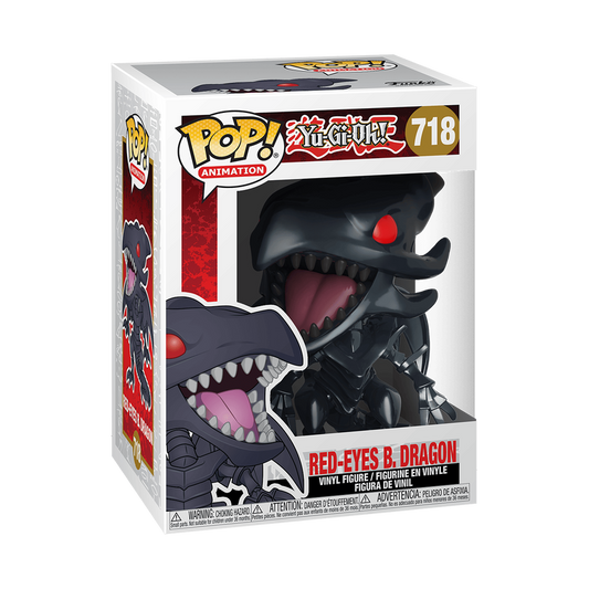 Funko Pop! Animation - Red-Eyes B. Dragon 718 - Yu-Gi-Oh! Vinyl Figure