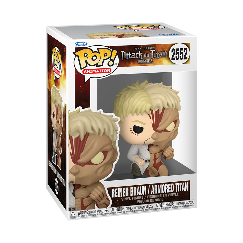 Funko Pop! Animation - Reiner Braun/Armored Titan 2552 - Attack On Titan Vinyl Figure